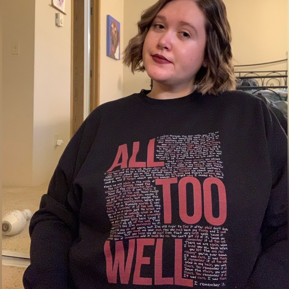 Taylor Swift All Too Well Crewneck
